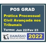 Pós Grad (6 meses) em PROCESSO CIVIL AVANÇADADA nos TRIBUNAIS – Turma Jun 2022 (DAMÁSIO 2022) Pós Graduação